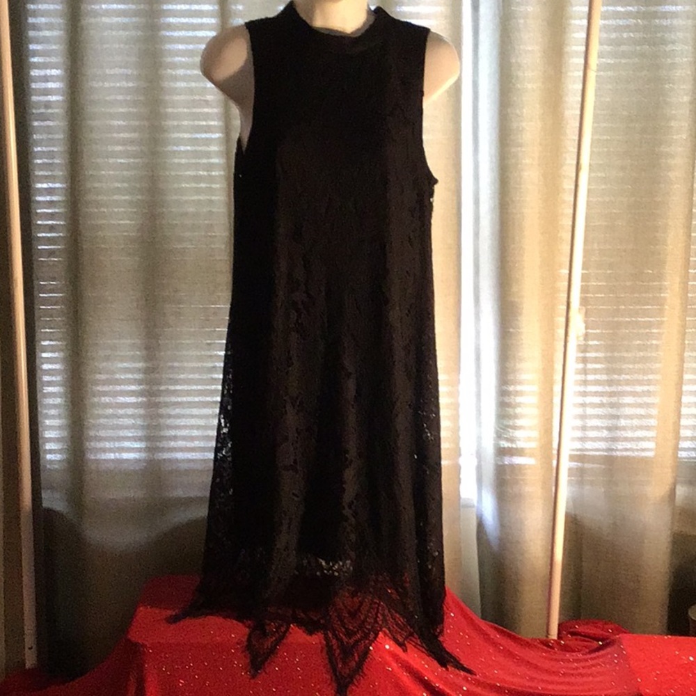Women’s Almost Famous black lace dress